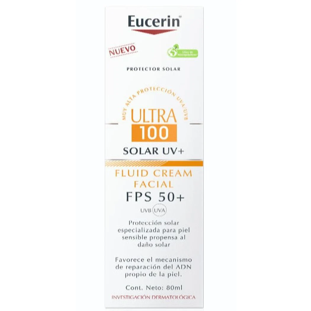 EUCERIN PROTECTOR SOLAR ULTRA 100 UV+ FPS 50+ 80ml