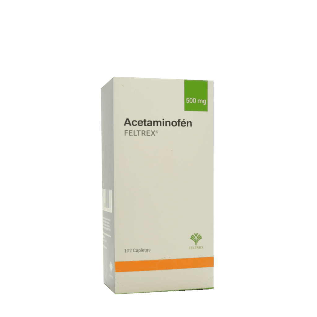 ACETAMINOFEN FELTEX 500mg 6 TABLETAS