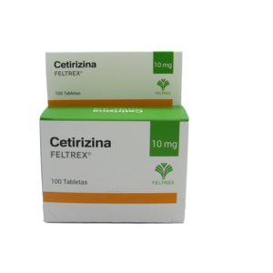 CETIRIZINA FELTREX 10 TABLETAS 10mg