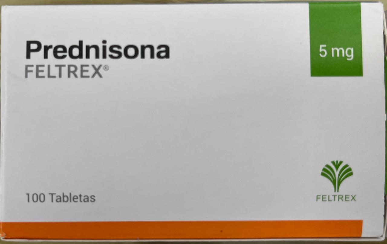 PREDNISONA FELTREX 10 TABLETAS 5mg