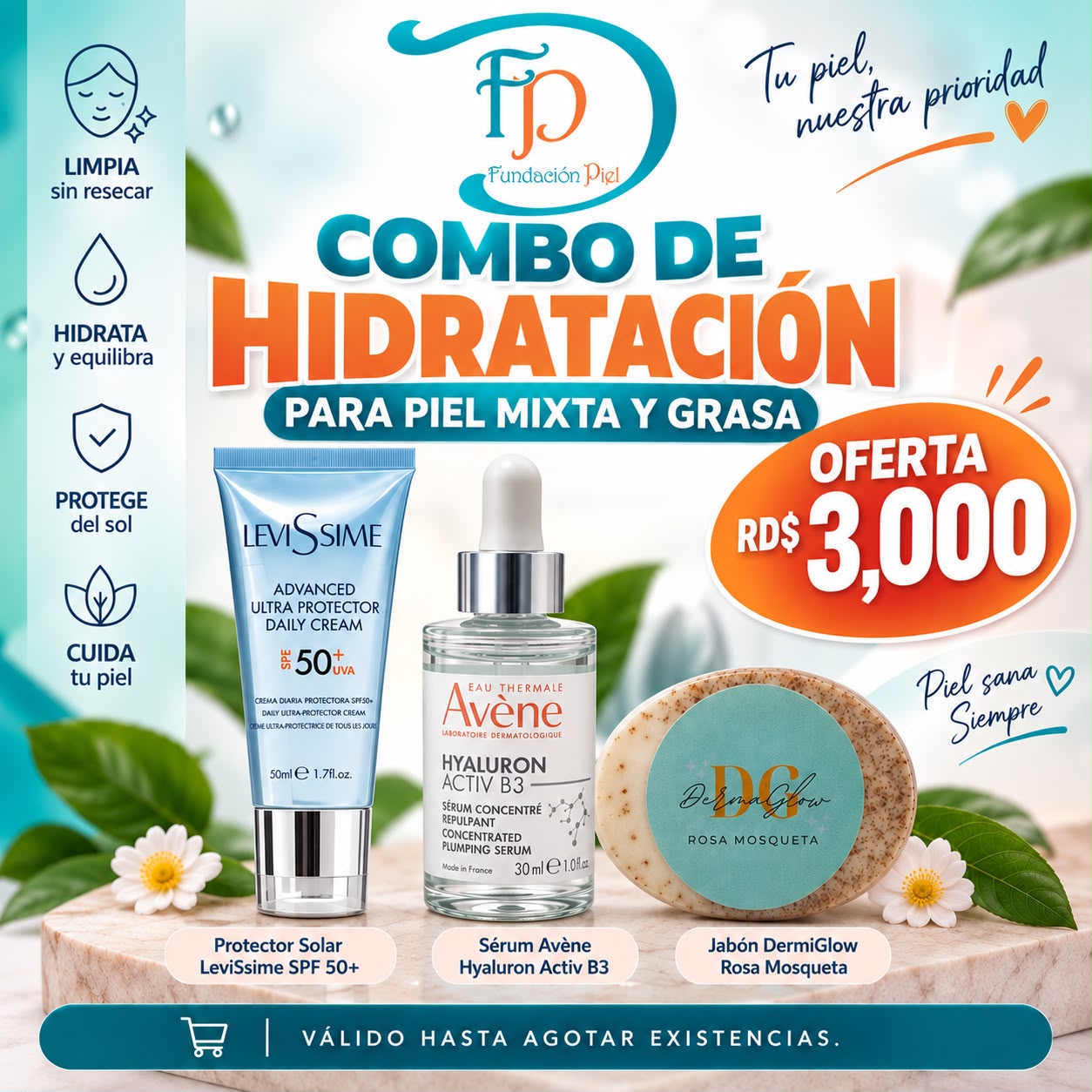 COMBO PIEL MIXTA GRASA