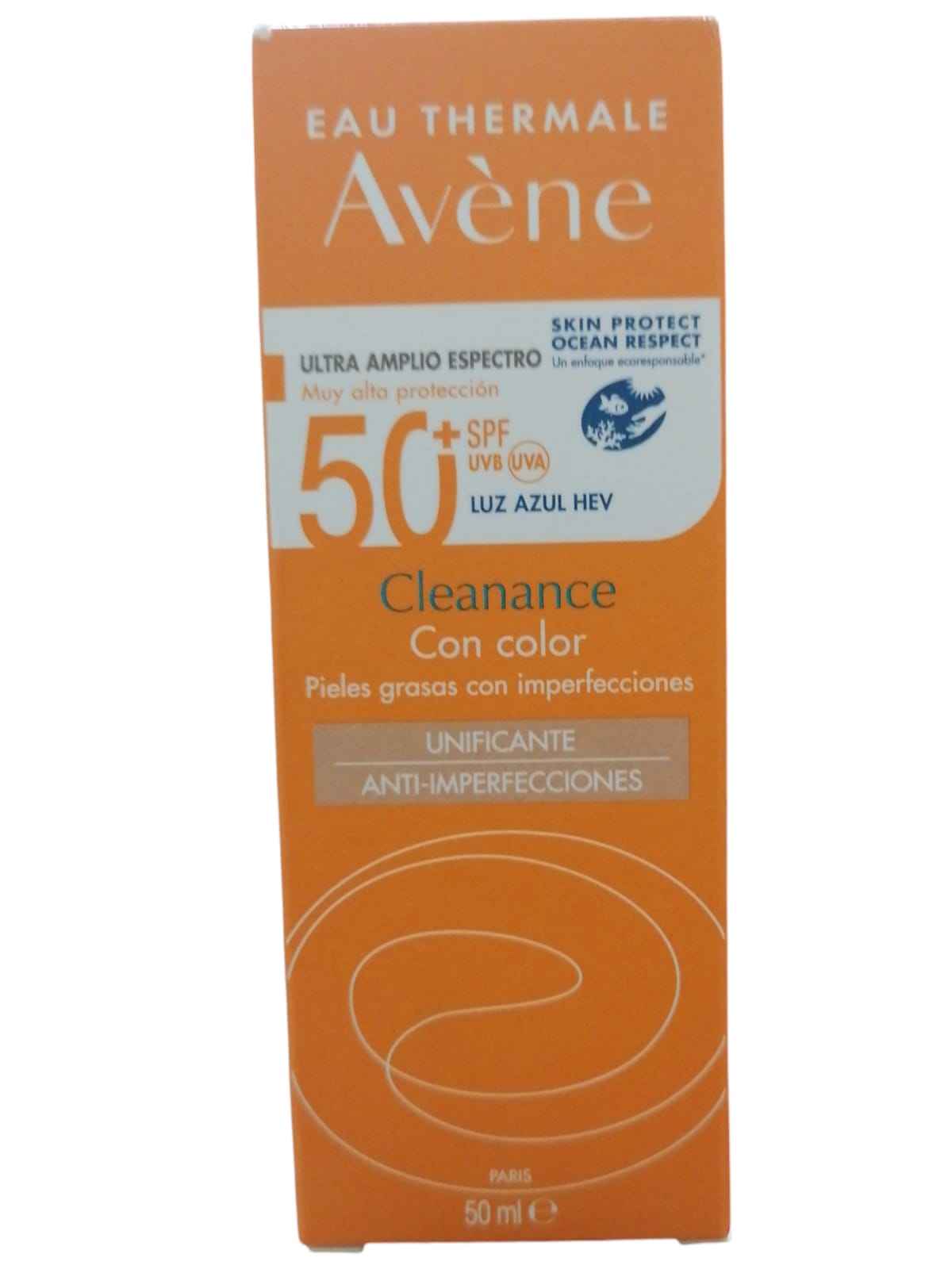 AVENE CON COLOR CLEANANCE SOLAR 50+ 50ml