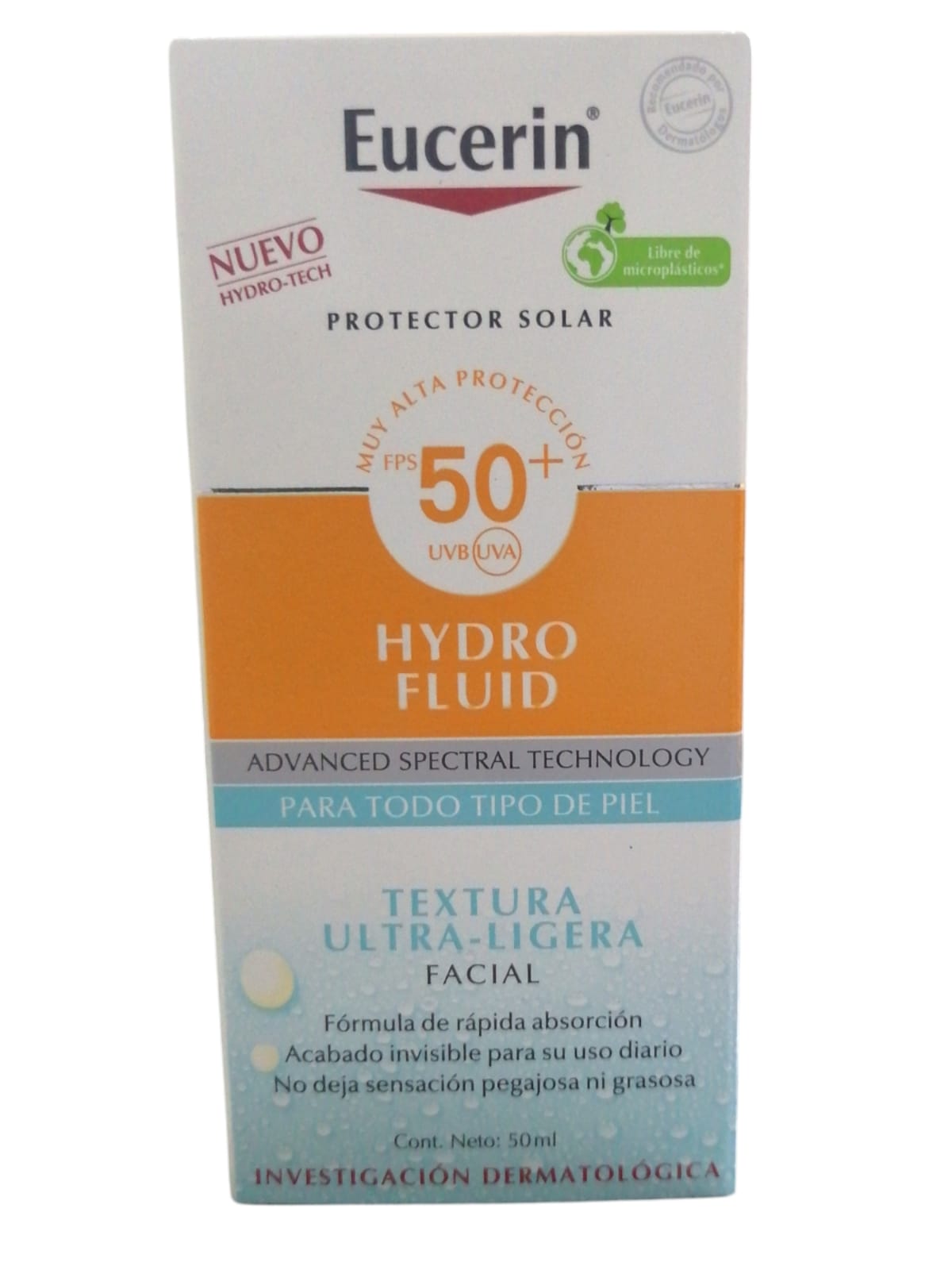 EUCERIN SUN HYDROFLUID ULTRA LIGERA T/P 50ml