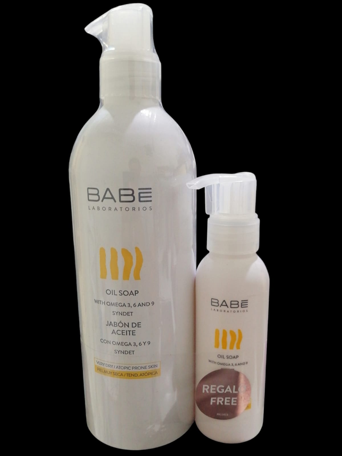 BABE JABON DE ACEITE BABE 500ml + TV JABON DE ACEITE 100ml