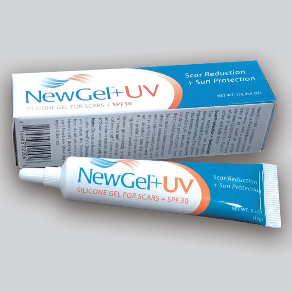 NEWGEL+UV SILICONE GEL FOR SCARS + SPF 30