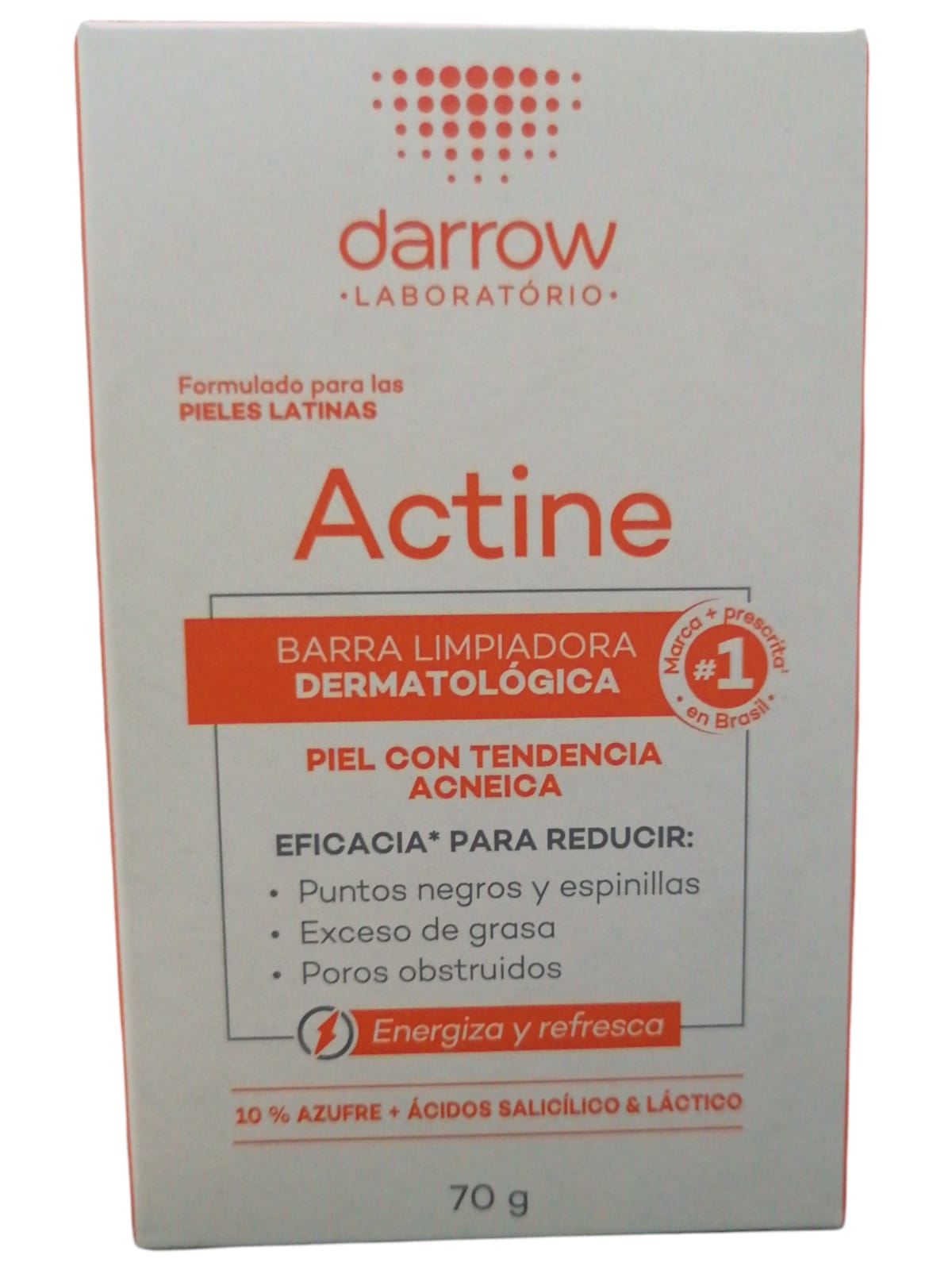 DW ACTINE SAB BARRA PIEL CON TENDENCIA ACNEICA 70G