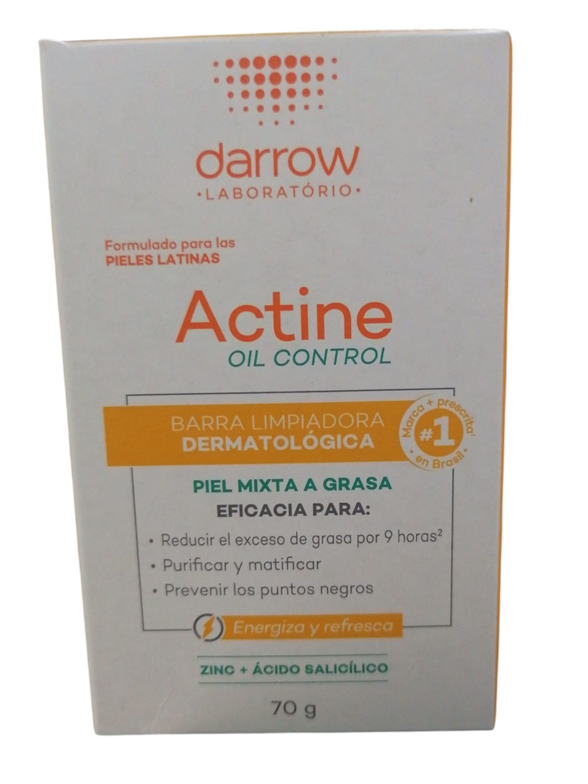 DW ACTINE OIL CONTROL SAB BARRA PIEL MIXTA A GRASA 70G