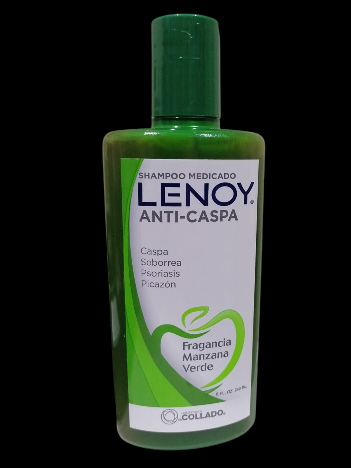 SHAMPOO ANTICASPA MANZANA LENOY 8OZ
