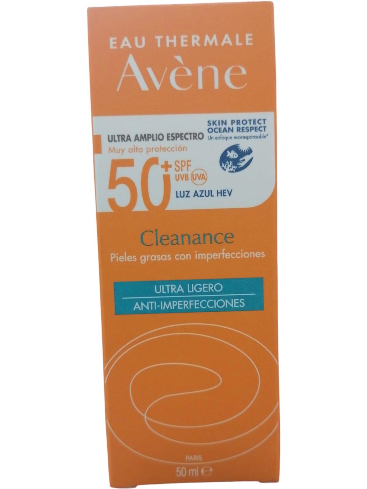 AVENE SIN COLOR CLEANCE SOLAR 50+ 50ml
