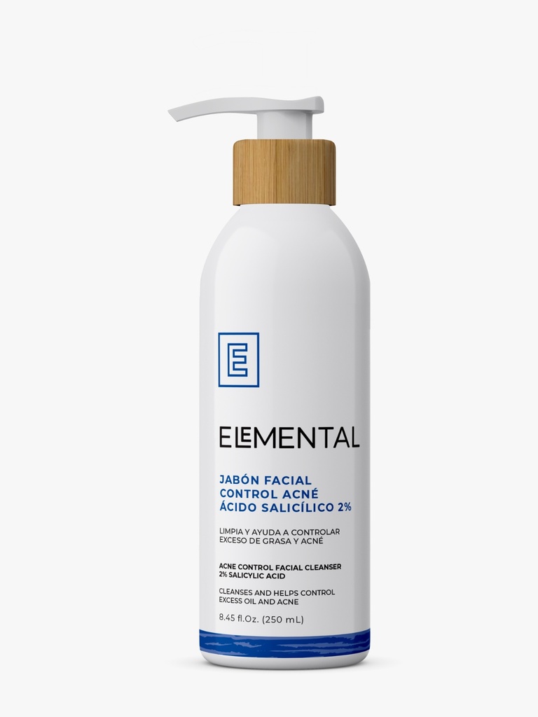 ELEMENTAL JABON FACIAL CONTROL ACNE 250ml