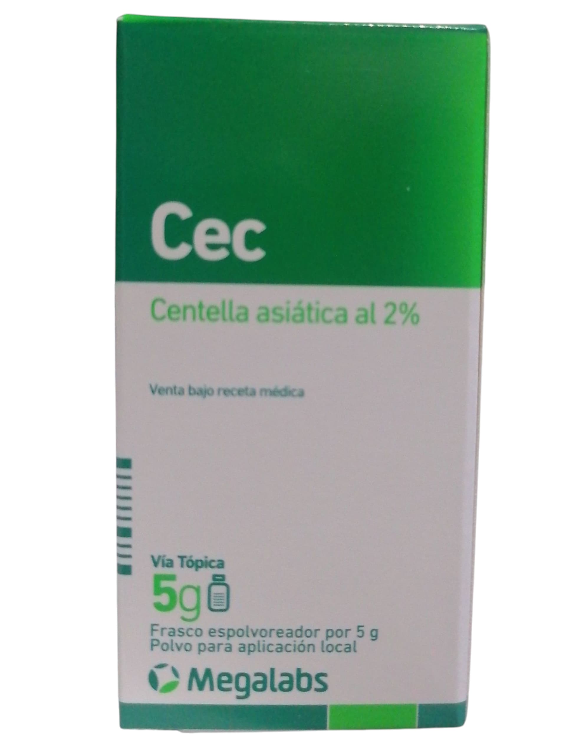 CEC CENTELLA ASIATICA AL 2% POLVO X 5gr