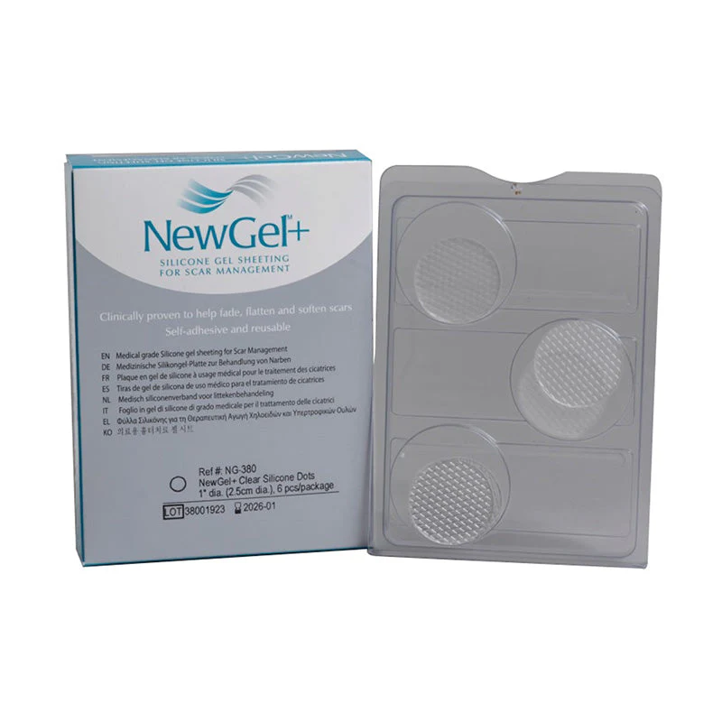 NEWGEL SILICONE GEL SHEETING FOR SCAR MANGENT (REDONDAS) 1 UND