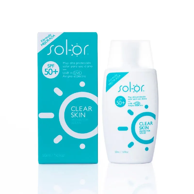SOLOR CLEAR SKIN SPF50+ 50ml