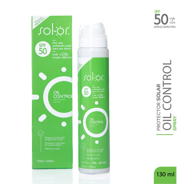 SOLOR OIL CONTROL PROTECTOR SOLAR 50SPF 130ml